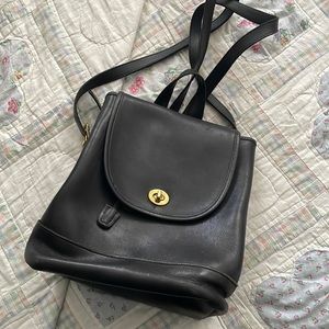 Vintage coach back pack